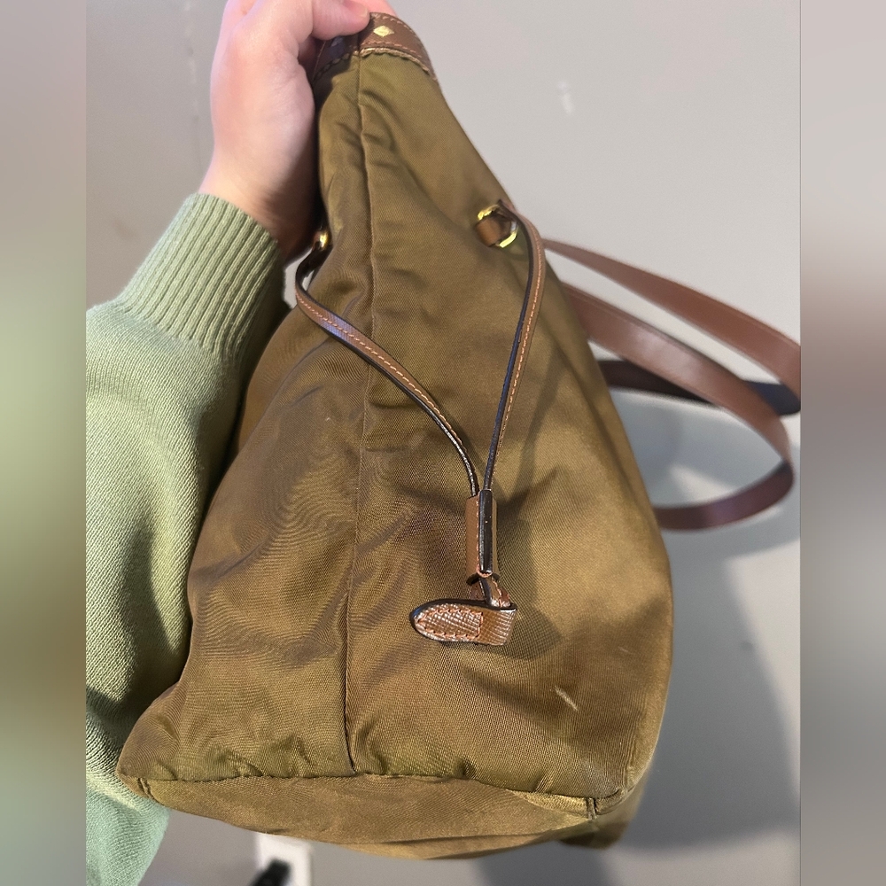 Green Prada Nylon Tote Bag - Picture 4 of 11